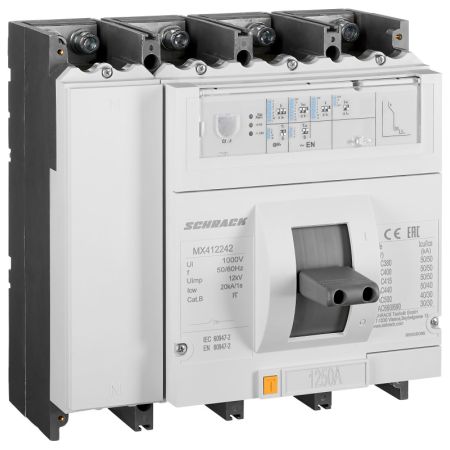 (MX412242) Автоматический выключатель MX 4P 1250A 50кА. тип EN. габарит 4. Schrack Technik