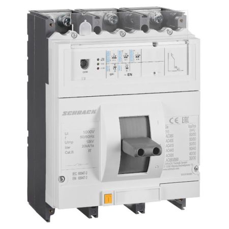 (MX416232) Автоматический выключатель MX 3P 1600A. 50кА тип EN. габарит 4. Schrack Technik