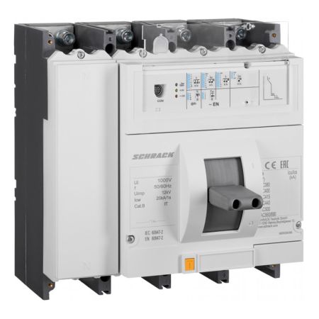 (MX416342) Автоматический выключатель MX 4P 1600A. 70кА тип EN. габарит 4. Schrack Technik