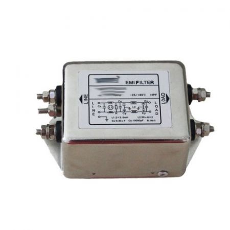 (NFD036) Однофазный входной ЭМИ-фильтр P=4 кВт. Powtran Technology