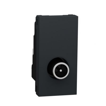 (NU343318) Розетка Minijack. 1 модуль. UNICA NEW белый. Schneider Electric