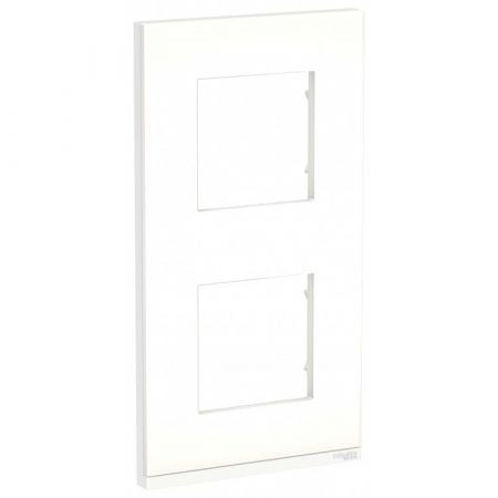 (NU941030) Лицевая панель RJ45. 1 модуль. UNICA NEW алюминий. Schneider Electric