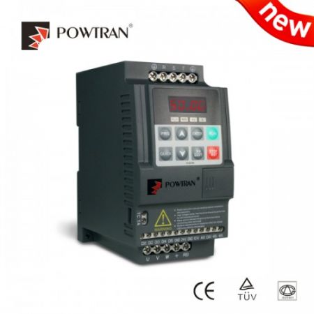 (PI150 0R7G1) Преобразователь частоты PI150 0.75 кВт Uвх=1Фх220В/Uвых=3Фх220В. Powtran Technology
