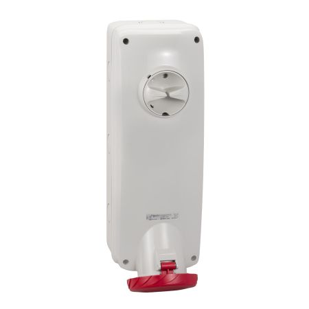 Розетка настінна з блокуючим перемикачем Schneider Electric Mureva PKB63P535 63A 3P N E