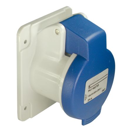 Розетка панельна пряма Schneider Electric PKF16G423 гвинтова