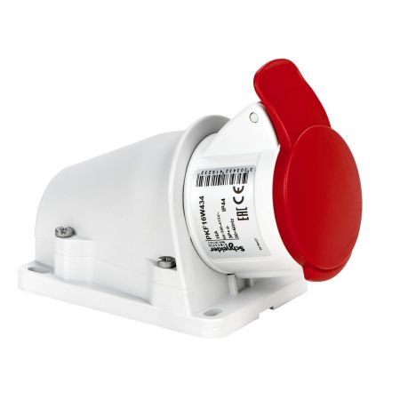 Розетка настінна Schneider Electric Mureva PKF16W434 16A 3P E