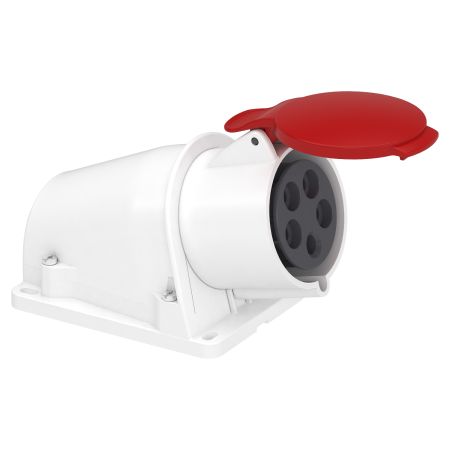 Розетка настінна Schneider Electric Mureva PKF32W435 32A 3P N E