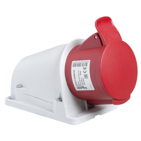 Розетка настінна безгвинтова Schneider Electric Mureva PKY16W435 16A 3P N E