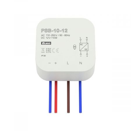(PSB-10-24V) Коммутационный стабилизированный источник питания PSB-10-24V. вых. DC 24V. в монтажную коробку. ELKO
