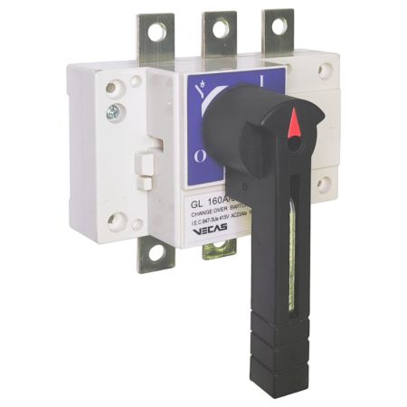 (VCS-000124) Выключатель нагрузки 0-I GL 3P 160А. VECAS