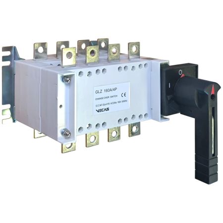 (VCS-000129) Переключатель нагрузки I-0-II GLZ-4P 160А. VECAS
