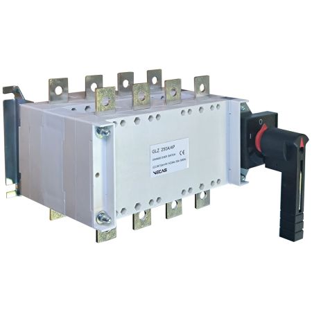 (VCS-000130) Переключатель нагрузки I-0-II GLZ-4P 250А. VECAS