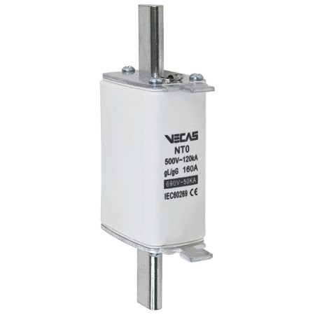 (VCS-000137) Ножевой предохранитель NT0 160А. VECAS