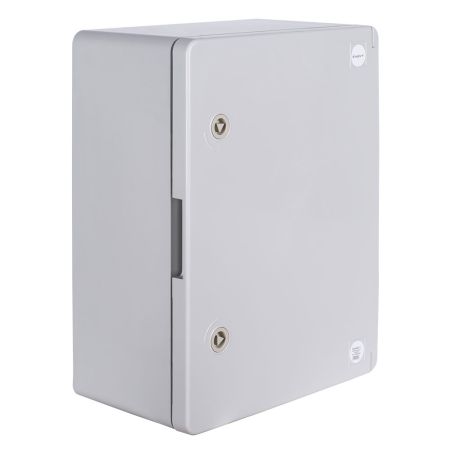(p084104) Корпус из ABS-пластика e.plbox.pro.p.40.30.21 с непрозрачной дверцей. 400x300x210мм. IP65. E.NEXT
