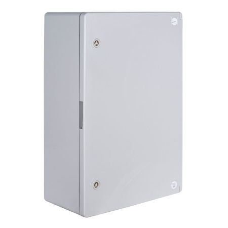 (p084105) Корпус из ABS-пластика e.plbox.pro.p.50.35.22 с непрозрачной дверцей. 500x350x220мм. IP65. E.NEXT
