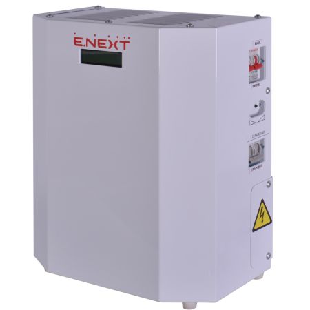 Стабілізатор напруги тиристорний e.stab.pro.5. 5kVA. однофазний. E.NEXT