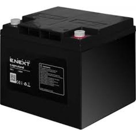 (s072014) Аккумуляторная батарея e.agm.stand.12.26 12V. 26Ah. AGM. E.NEXT