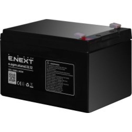 (s072015) Аккумуляторная батарея e.agm.stand.12.38 12V. 38Ah. AGM. E.NEXT