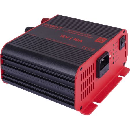 (s080001) Зарядное устройство для аккумуляторных батарей e.charge.batt.stand.12.10 12V. 10А. E.NEXT