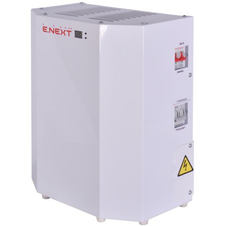 Стабілізатор напруги тиристорний e.stab.stand.9. 9kVA. однофазний. E.NEXT