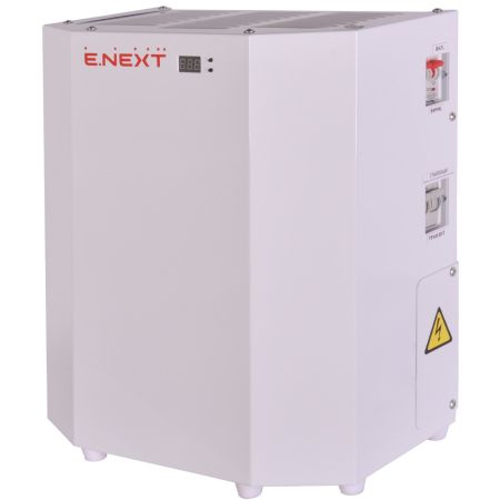 Стабілізатор напруги тиристорний e.stab.stand.12. 12kVA. однофазний. E.NEXT