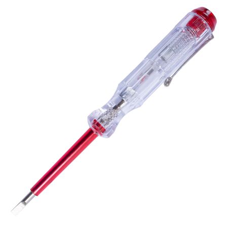 (t001102) Индикатор-отвертка e.tool.test02 140х3.5 прямой шлиц АС100-500В. E.NEXT