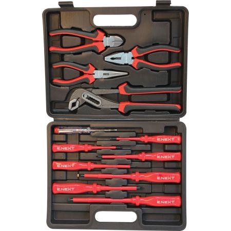 (t009011) Набор отверток изолированных e.tool.set.8500.12. E.NEXT