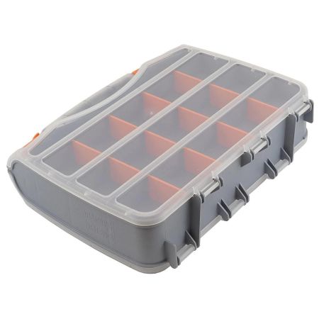 (t010008) Органайзер-кейс пластиковый. e.toolbox.05. 380х310х70мм. E.NEXT