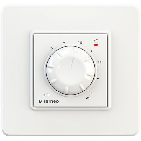 (terneo vt unic) Терморегулятор Terneo vt unic. белый