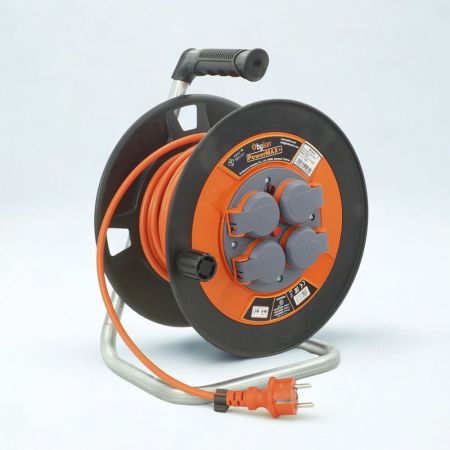 Котушка з кабелем 3х1.5мм2 Bylion 403435 PMP 20315 F VVF з т з 20м