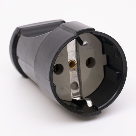 Розетка переносна з з до 201FG 16A TAKEL 503603 чорний