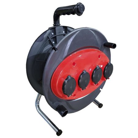 Котушка для кабелю CR 50 на 4 розетки 2Р РЕ TAKEL 503800