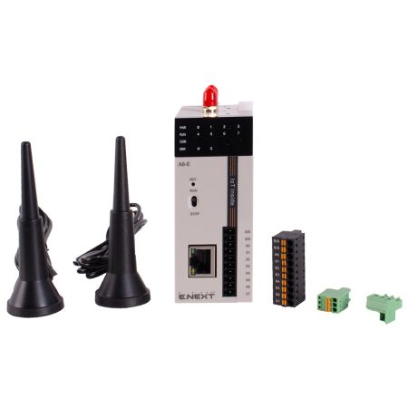 (A8) Программируемый логический контроллер + HMI WEB 24В 8 DI 1 RS485 1 Ethernet Wi-Fi MQTT. E.NEXT
