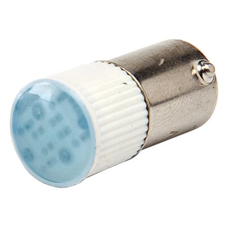(LED220M) Лампа сменная светодиодная матрица Bа9s 100-230В AC синяя. EMAS