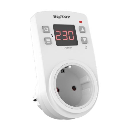 (VP-10AR) 1-ф реле контроля напряжения – VP-10AR. 10А. 120-270V AC. Digitop