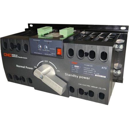 (YCQ6B-63. 50А) Автоматический ввод резерва АВР CNC YCQ6B-63 50А 4Р 380В 6кА. CNC Electric