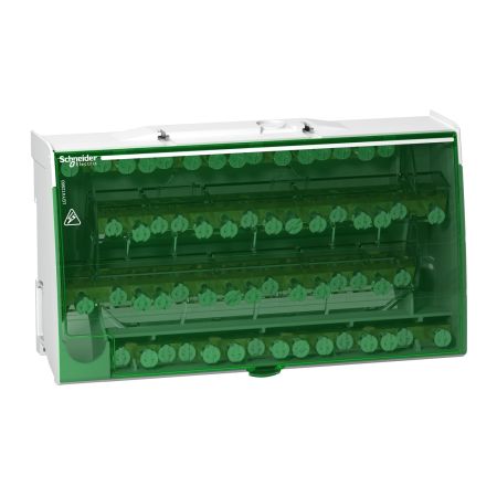 Шина нульова в корпусі Schneider Electric LGY412560 30 для електромонтажу на DIN рейці