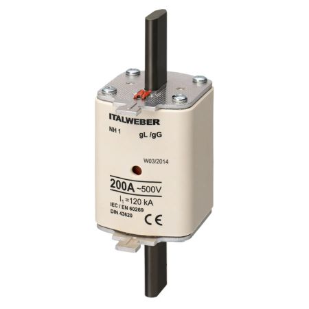 (1510200) Предохранитель ножевой gG NH-1 200A. 500В. ITALWEBER