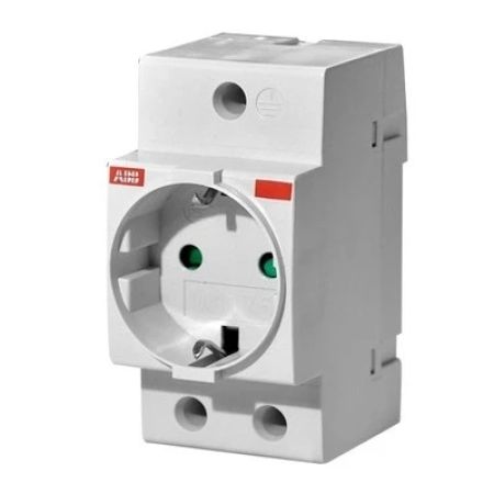 (2CSM210000R0721) Розетка на DIN-рейку 2P+PE M1175. ABB