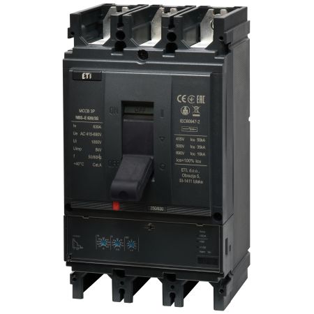 (4673141) Автоматический выключатель NBS-E 630/3S 630A (50kA. (0.4-1)In/(1.5-10)Ir) 3P. ETI