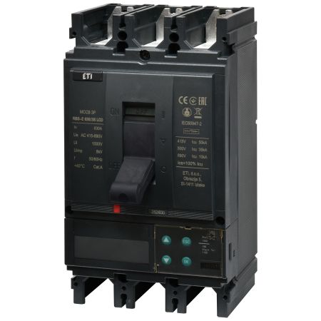 (4673192) Автоматический выключатель NBS-E 1600/3L LCD 1250A (36kA. (0.4-1)In/(1.5-12)In) 3P. ETI