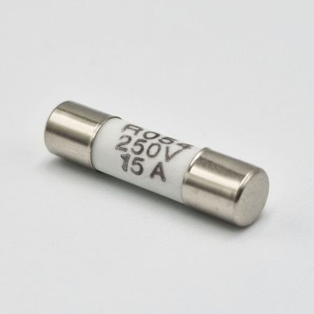(505996) Предохранитель керамический цилиндрический 15A ∅5х20. TAKEL