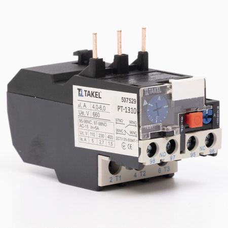 (507529) Реле тепловое РТ-1310 диап. 4-6А. TAKEL