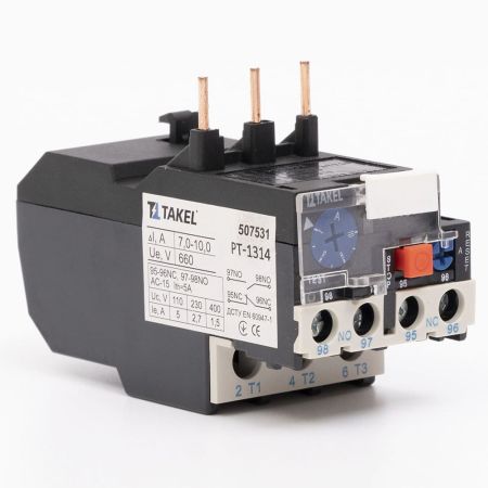(507531) Реле тепловое РТ-1314 диап.  7-10А. TAKEL