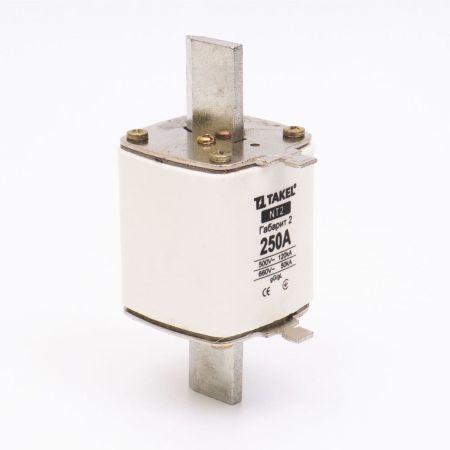 (510582) Плавкая вставка предохранителя NT2 250А. TAKEL