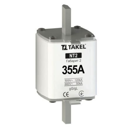 (510584) Плавкая вставка предохранителя NT2 355А. TAKEL