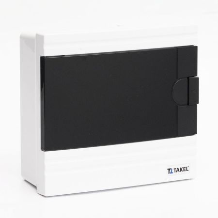 (512733) Щиток наружный SF-WB на 9 модулей. белый. черная дверь.. Argent IP 40. TAKEL