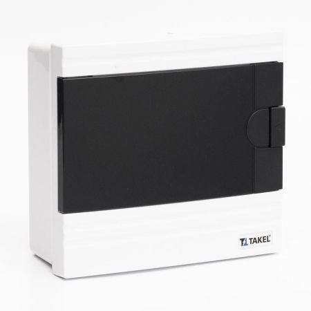 (512734) Щиток наружный SF-WB на 12 модулей. белый. черная дверь.. Argent IP 40. TAKEL