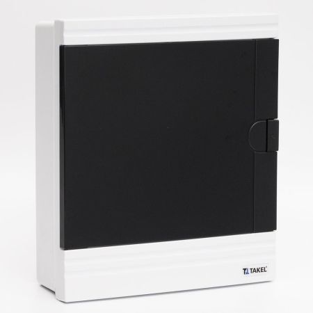 (512736) Щиток наружный SF-WB на 24 модуля. белый. черная дверь.. Argent IP 40. TAKEL