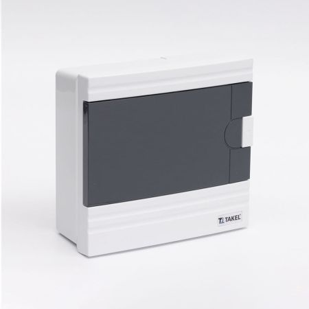 (512747) Щиток наружный SF-WG на 9 модулей. белый. серая дверь.. Argent IP 40. TAKEL